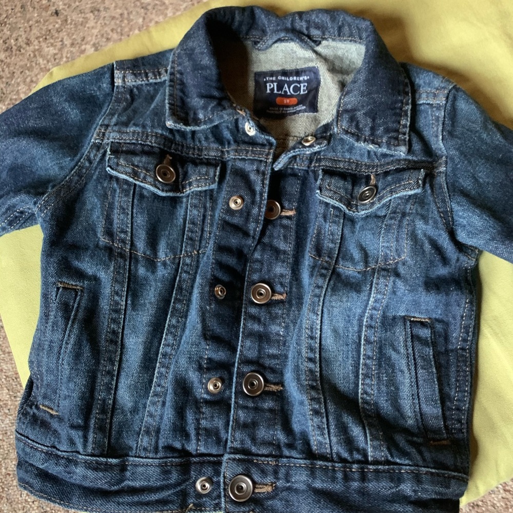 Toddler jean jacket